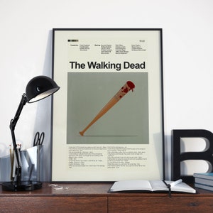 The Walking Dead - Lucille | 12&quot;x18&quot; or 18&quot;x24&quot; Print only
