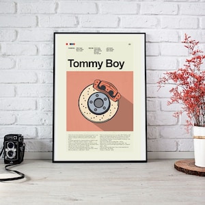 Tommy Boy Mid-Century Modern Print | 12&quot;x18&quot; or 18&quot;x24&quot; Print only