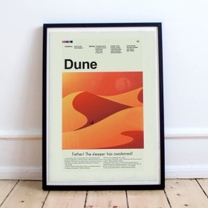 Dune (1984) - Arrakis | 12&quot;x18&quot; or 18&quot;x24&quot; Print only