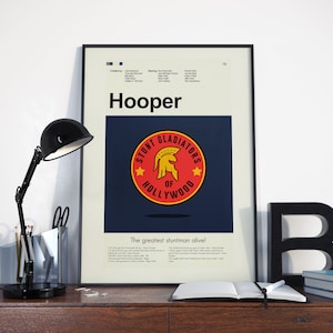 Hooper - Stunt Gladiators of Hollywood Insignia | 12&quot;x18&quot; or 18&quot;x24&quot; Print only