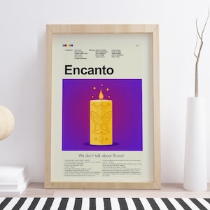 Encanto - The Family Madrigal Candle | 12&quot;x18&quot; or 18&quot;x24&quot; Print only