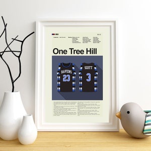 One Tree Hill - Raven&#39;s Jersey | 12&quot;x18&quot; or 18&quot;x24&quot; Print only