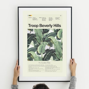 Troop Beverly Hills - Hotel Wallpaper | 12&quot;x18&quot; or 18&quot;x24&quot; Print only