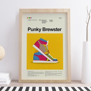 Punky Brewster - Sneaker | 12"x18" oder 18"x24" Print only