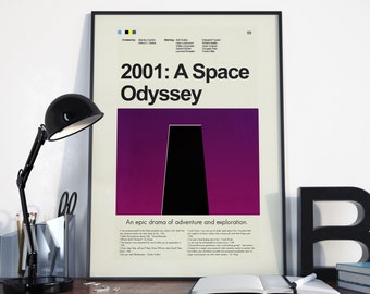 2001: A Space Odyssey - The Monolith | 12"x18" Print Only