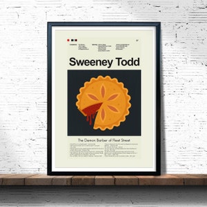 Sweeney Todd: The Demon Barber of Fleet Street - Meat Pie | 12&quot;x18&quot; or 18&quot;x24&quot; Print only