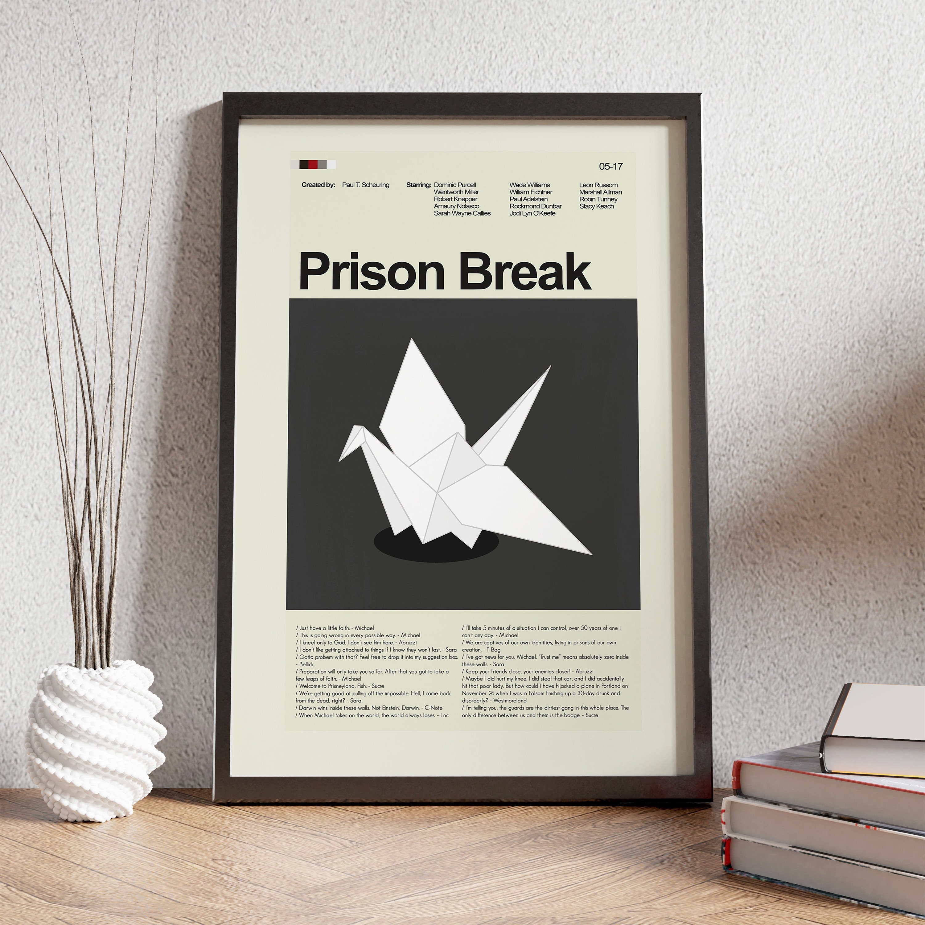 ウェントワースミラー　ドミニクパーセル　直筆サイン　プリズンブレイク Prison break swan - Etsy 日本