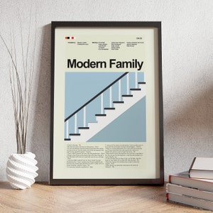 Modern Family - Staircase | 12&quot;x18&quot; or 18&quot;x24&quot; Print only