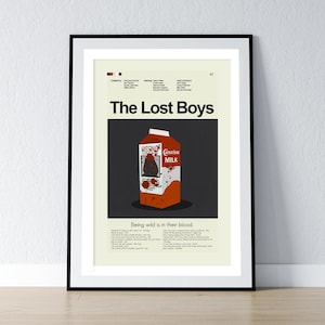 The Lost Boys - Milchtüte | Nur für 12 "x 18 "oder 18 "x 24" Druck