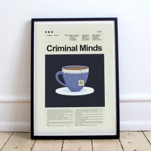 Criminal Minds - Quan TEA Co. | 12&quot;x18&quot; or 18&quot;x24&quot; Print only