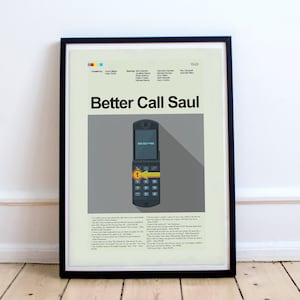 Better Call Saul - Burner Phone | 12&quot;x18&quot; or 18&quot;x24&quot; Print only