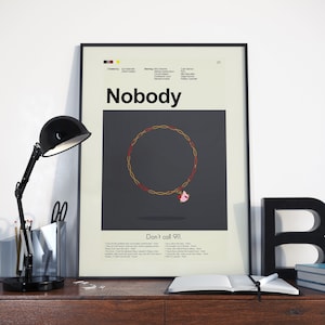 Nobody - Kitty Cat Bracelet | 12&quot;x18&quot; or 18&quot;x24&quot; Print only