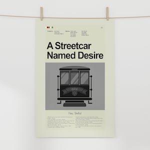 A Streetcar Named Desire - Streetcar | 12&quot;x18&quot; or 18&quot;x24&quot; Print only