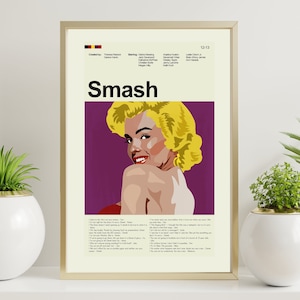 Smash (série télévisée) | 12 x 18 po. ou 18 po. x 24 po. Impression uniquement