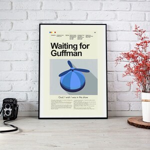 Warten auf Guffman Inspiriert Mid-Century Modern Print | Nur für 12 &quot;x 18 &quot;oder 18 &quot;x 24&quot; Druck