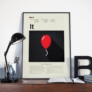 Es Inspiriert Mid-Century Modern Print | 12&quot;x18&quot; oder 18&quot;x24&quot; Print only