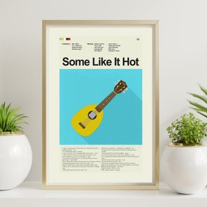 Some Like It Hot - Ukulele | 12&quot;x18&quot; or 18&quot;x24&quot; Print only