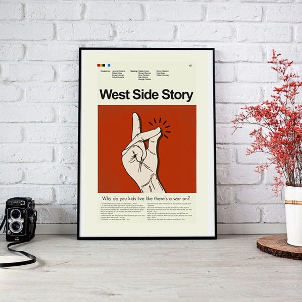 West Side Story - Snap | 12"x18" or 18"x24" Print only