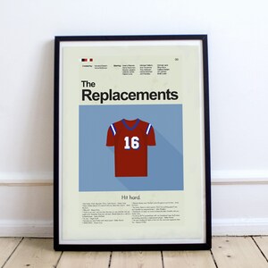 The Replacements Inspired Mid-Century Modern Print | 12&quot;x18&quot; or 18&quot;x24&quot; Print only