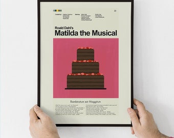 Matilda the Musical - Chocolate Cake | 12"x18" or 18"x24" Print only