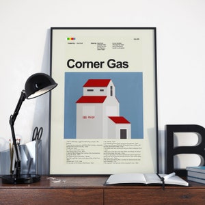 Corner Gas - Dog River Grain Elevator | 12&quot;x18&quot; Print Only