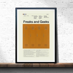 Freaks and Geeks - Lockers | 12&quot;x18&quot; or 18&quot;x24&quot; Print only