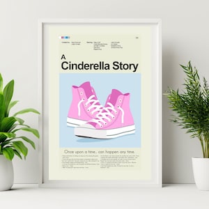 A Cinderella Story - Pink Sneakers | 12&quot;x18&quot; or 18&quot;x24&quot; Print only