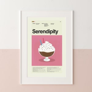 Serendipity - Frozen Hot Chocolate | 12&quot;x18&quot; or 18&quot;x24&quot; Print only