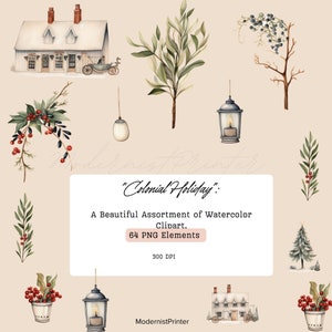 Clipart elegante de inverno colonial americano, ilustração histórica PNG, adicione um toque de história aos seus designs
