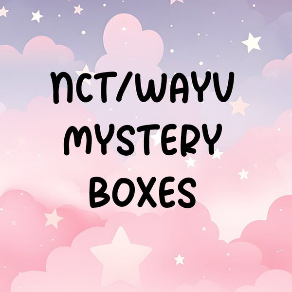 NCT/WayV Kpop Mystery Boxes