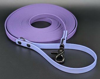 Custom Biothane Long Line: Waterproof Dog Leash for Hiking and Training