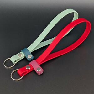 biothane adjustable wrist straps for e-collar remote transmitter for dog training