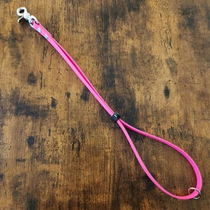 Biothane Dog Grooming Loop, Two Tone Waterproof Dog Grooming Equipment, Grooming Supplies, Stinkproof Dog Groomer Tools, Neck Loop for Dogs