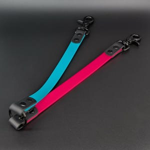 Custom Biothane Dog Leash Coupler: Waterproof, Stinkproof Connector for Walking Two Dogs