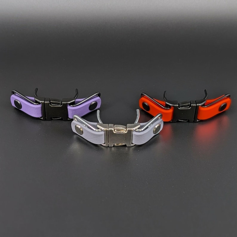 quick release buckle attachments for prong collars