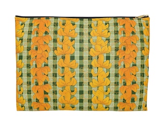 Make-uptasje met bloemenprint: Palaka Puakenikeni-ontwerp, reisaccessoire