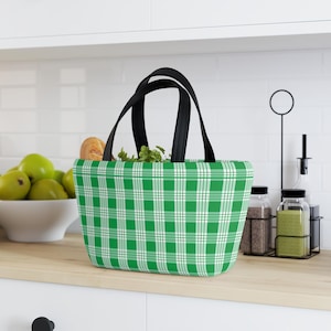 Borsa per il pranzo/borsa tote verde Palaka, Aloha State of Mind
