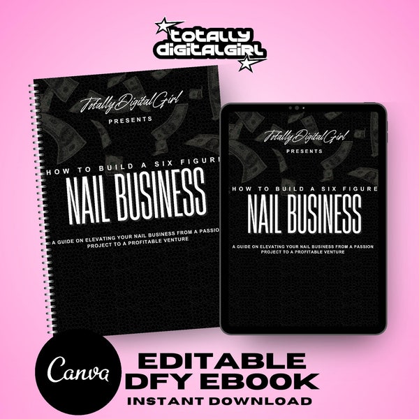PLR Ebook, Plr Planner, PLR, Esthetician, Lash Tech, Nails, DFY Ebook, Done for you ebook, Add Your Brand & Resell as your own, Dfy