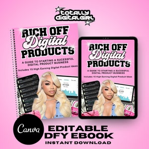 Plr, PLR Ebook, How to Sell Digital Products, PLR, DFY Ebook, Done for you ebook, Faceless, Digital Products, Digital Marketing, Dfy