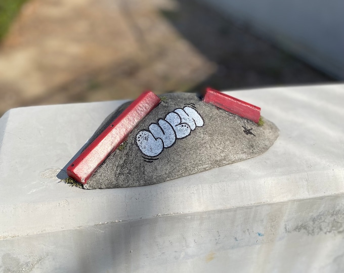 Realistic Concrete Fingerboard Ramp Etsy