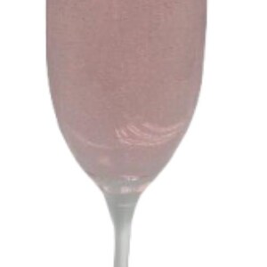 Réplique de faux aliments champagne rose