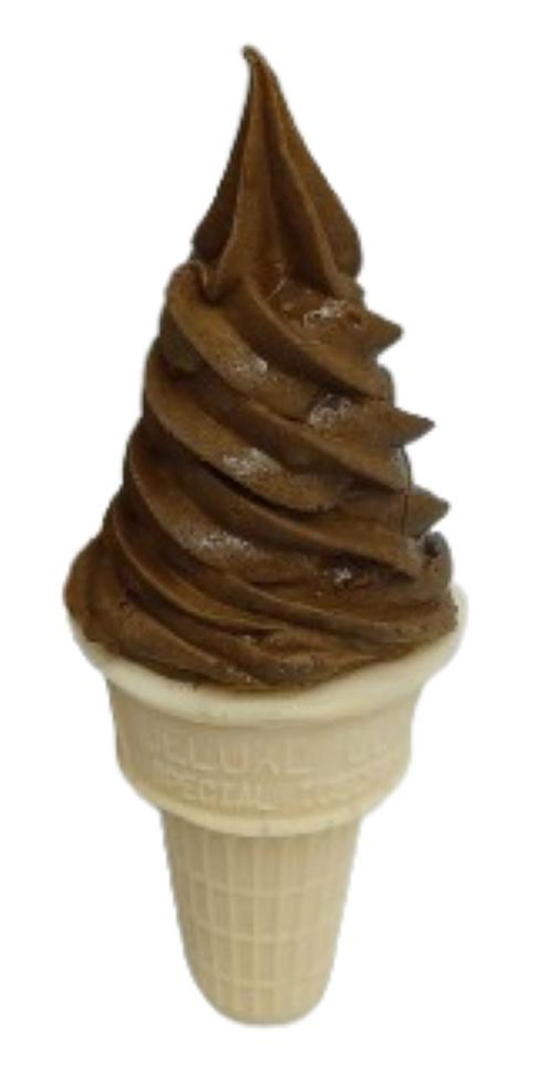 Chocolate Soft Serve Ice Cream Cone Fake Food Replica - Etsy, image size:1080x2108