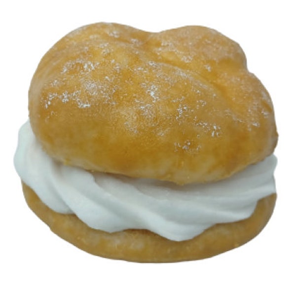 Large Cream Puff Fake Food Replica