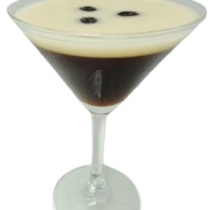 Réplique de faux aliment Espresso Martini