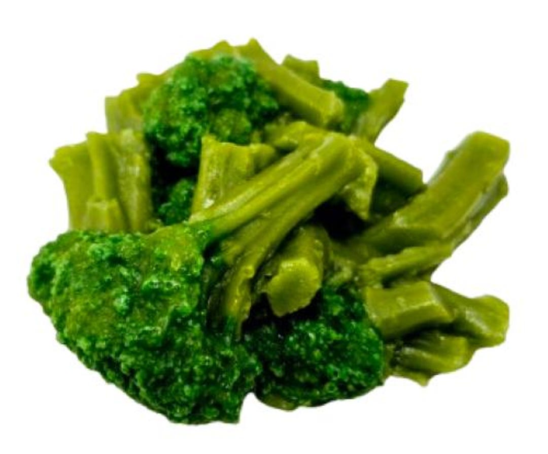 Fake Broccoli Steamed Broccoli Fake Food Replica - Etsy