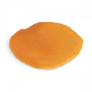 May include: A single, round, golden brown pancake.