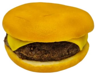 Cheeseburger Fake Essen Replica