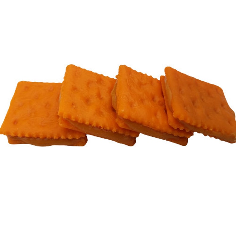 Cheese and Peanut Butter Crackers Fake Food Replica Etsy