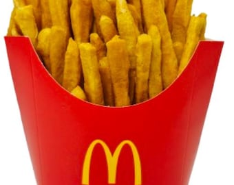 Fast Food Pommes Fake Food Replica