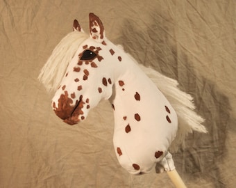 Caballo de hobby VALE Jacinto, caballo de hobby appaloosa, caballo de hobby leopardo, caballo de hobby realista, caballo de palo, caballo de hobby manchado